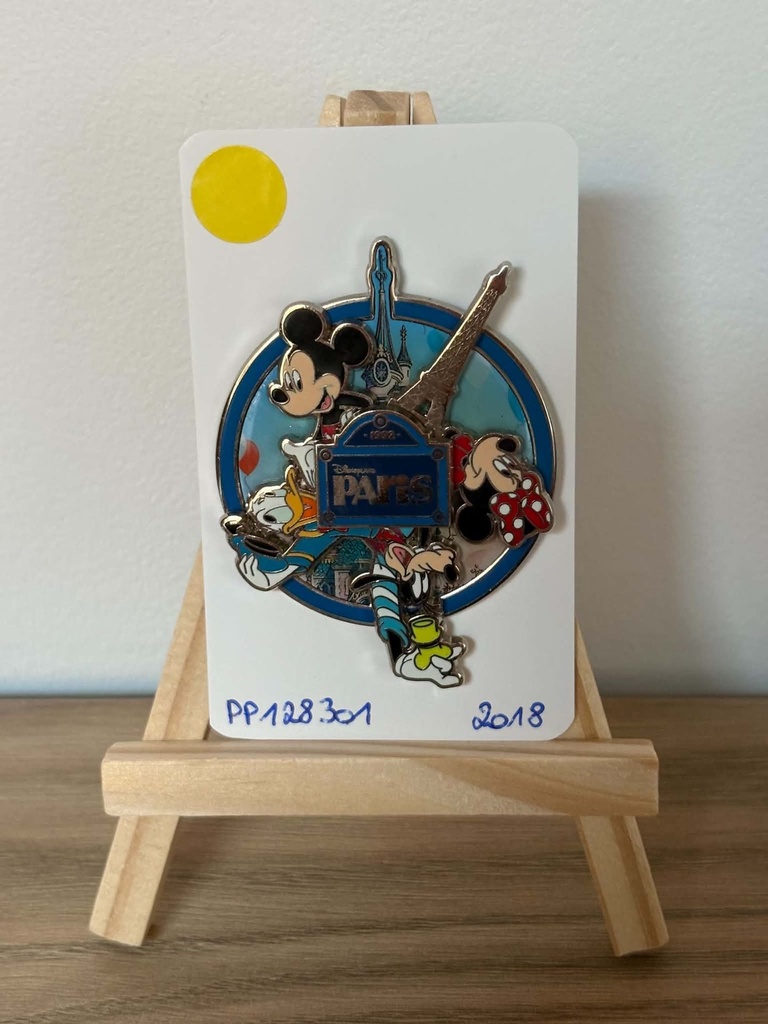 Pin spinner Mickey et ses amis - Paris