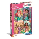 Puzzle Disney Princess 2x20p