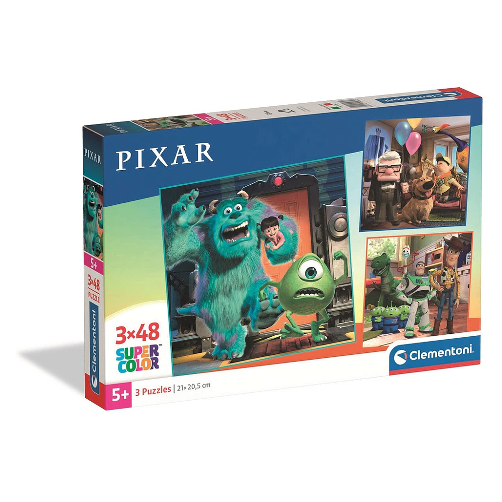 Puzzle Disney Pixar 3x48p