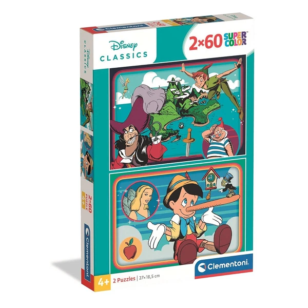Puzzle Disney Classics 2x60p