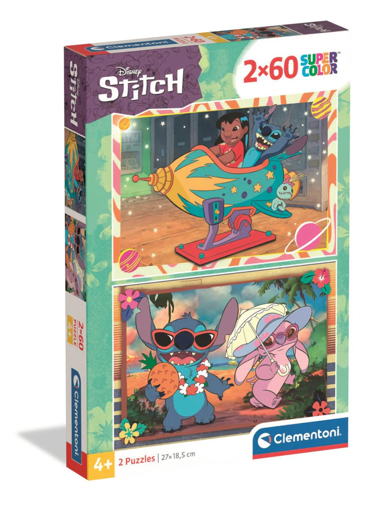 Puzzle Disney Stitch 2x60p